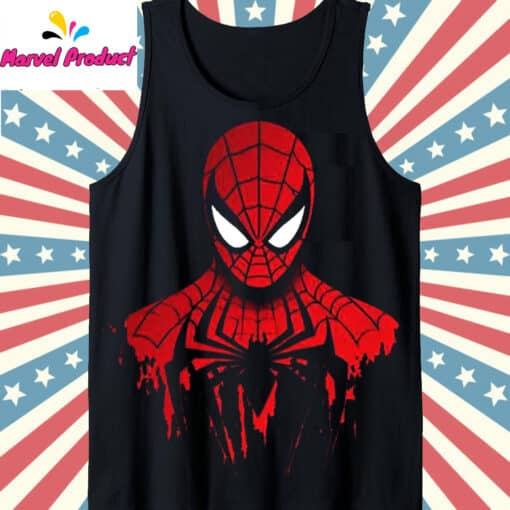 Spider-Man Red and Black Graphic Shirt - Image 4
