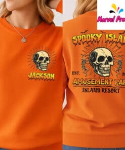 Spooky Island Halloween Nostalgia Shirt2
