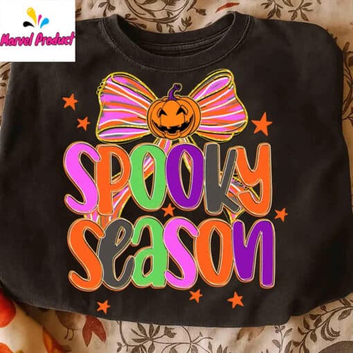 Spooky Season Halloween Coquette Shirt - Image 4