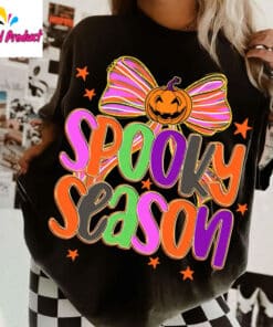 Spooky Season Halloween Coquette Shirt
