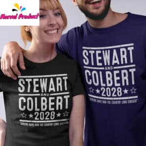 Stewart and Colbert 2028 Election For President Shirt 12 Stewart and Colbert 2028 Election For President Shirt