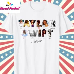 Taylor Swift Album Cover Shirt 12 Taylor Swift Album Cover T Shirt White