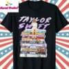 Taylor Swift Version Albums T Shirt Black