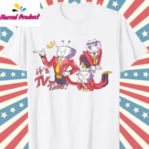 Tenna Deltarune It's TV Time Game Shirt 12 Tenna Deltarune Its TV Time Game Shirt T Shirt white