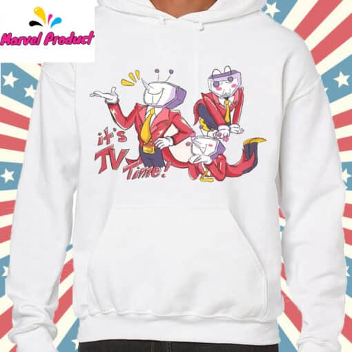 Tenna Deltarune It's TV Time Game Shirt - Image 4