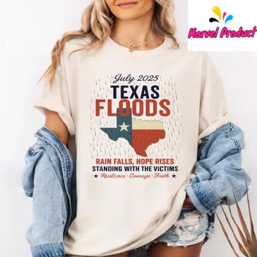 Texas Floods July 2025 Shirt - Image 2