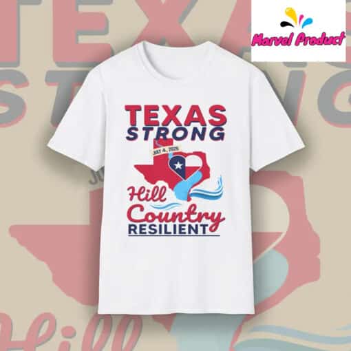 Texas Hill Country Kerrville Guadalupe River 2025 Flood Shirt - Image 2
