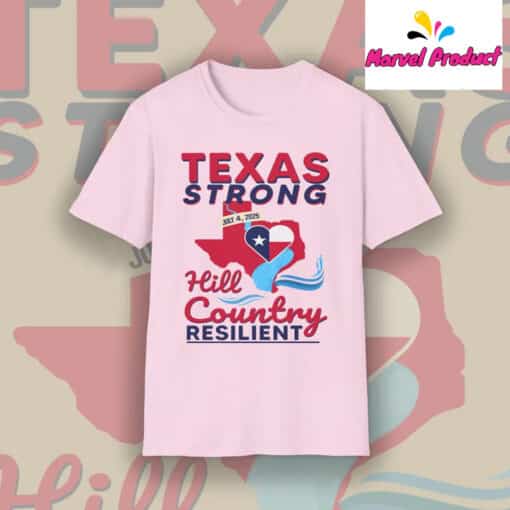 Texas Hill Country Kerrville Guadalupe River 2025 Flood Shirt - Image 3