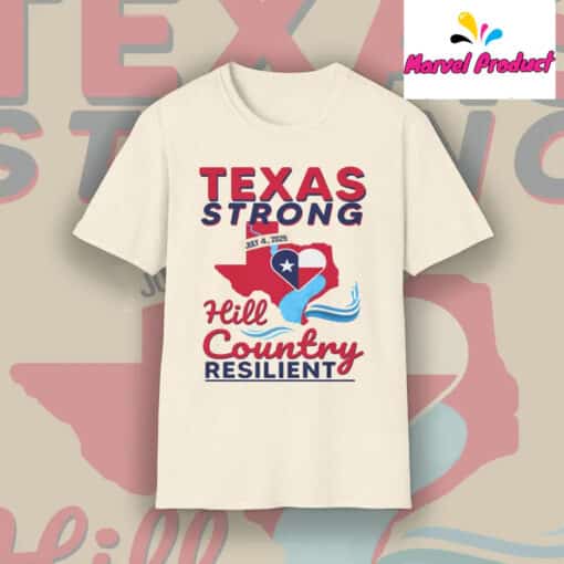 Texas Hill Country Kerrville Guadalupe River 2025 Flood Shirt - Image 4