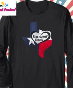 Texas Hill Country Strong Long Sleeve Black 1