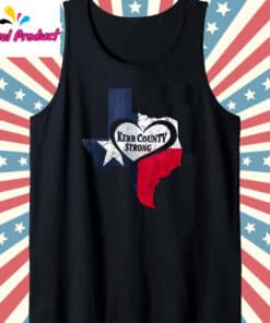 Texas Hill Country Strong Tank Top Black 1