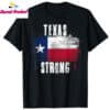 Texas Strong Distressed Flag Shirt