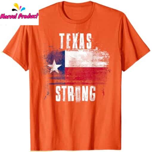 Texas Strong Distressed Flag Shirt - Image 4