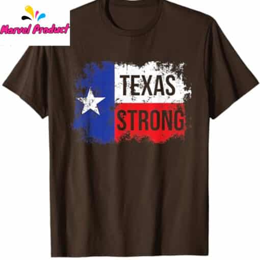 Texas Strong Lone Star Flag Vintage Shirt - Image 3