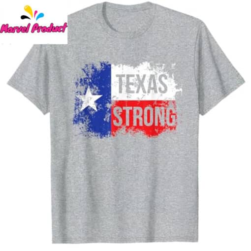 Texas Strong Lone Star Flag Vintage Shirt - Image 4