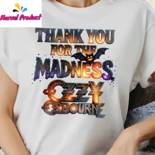 Thank You for the Madness Ozzy Osbourne Shirt - Image 2