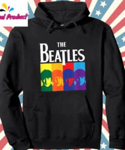 The Beatles 70s Hoodie Black