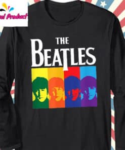 The Beatles 70s Long Sleeve Black