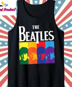 The Beatles 70s Tank Top Black