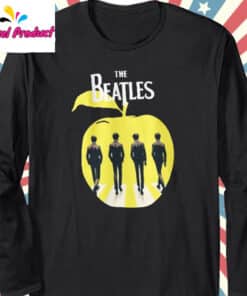 The Beatles In Apple Long Sleeve Black