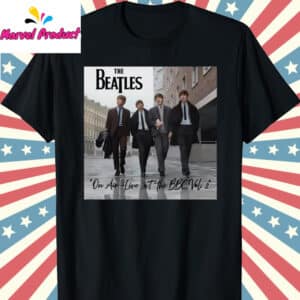 The Beatles T Shirt Black