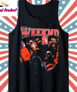 The Weeknd After Hours Tour Tank Top Black