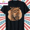 Too Cute to Spook Ghost Shirt T Shirt Black