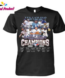 Toronto Blue Jays Back 2 Back World Series Champions 1992-1993 Shirt