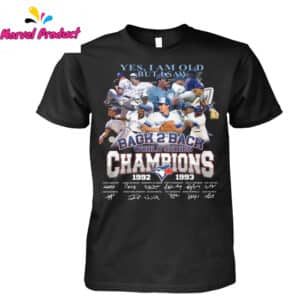Toronto Blue Jays Back 2 Back World Series Champions 1992-1993 Shirt 12 Toronto Blue Jays Back 2 Back World Series Champions 1992 1993 Shirt