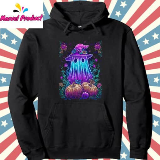 Trendy Halloween Ghost Neon Shirt - Image 3