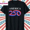 Trump Celebration 250th Anniversary USA T Shirt