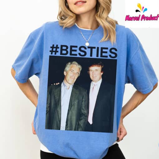 Trump Epstein Besties Shirt - Image 3