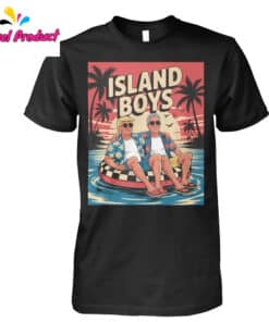 Trump Epstein Island Boys Shirt