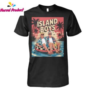 Trump Epstein Island Boys Shirt