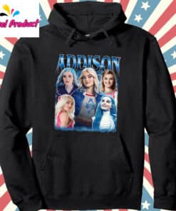 Vintage Bootleg Addison Zombies 4 Dawn Of The Vampires Hoodie Black