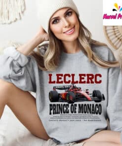 Vintage Charles Leclerc Prince of Monaco Shirt3