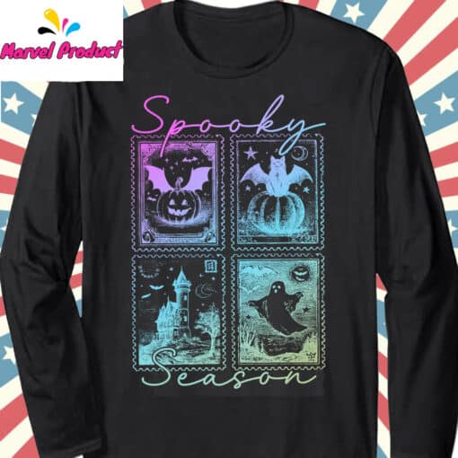 Vintage Halloween Horror Night Shirt - Image 3