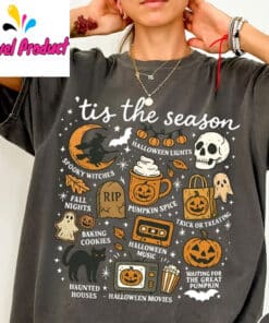 Vintage Halloween Tis the Season Shirt