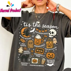 Vintage Halloween Tis the Season Shirt 12 Vintage Halloween Tis the Season Shirt