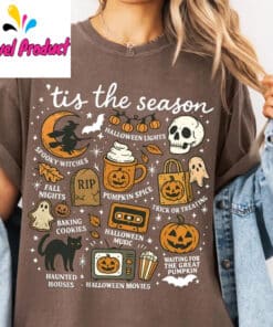 Vintage Halloween Tis the Season Shirt2
