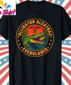 Vintage Meme Alligator Alcatraz T shirt