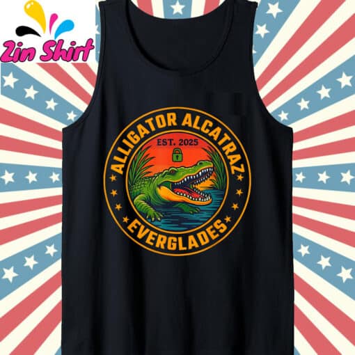 Vintage Meme Alligator Alcatraz T shirt - Image 4