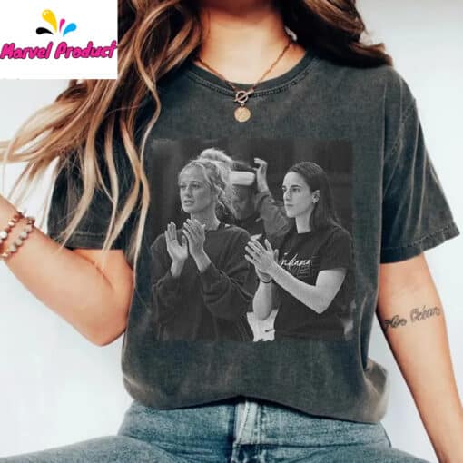 Vintage Sophie Cunningham x Caitlin Clark Shirt - Image 2