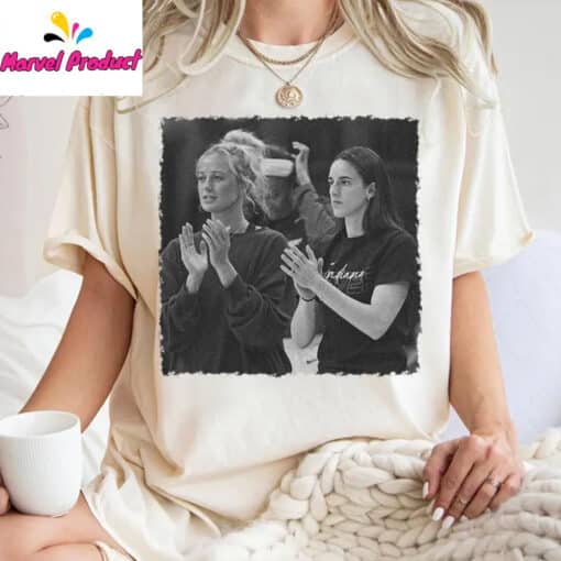 Vintage Sophie Cunningham x Caitlin Clark Shirt - Image 3