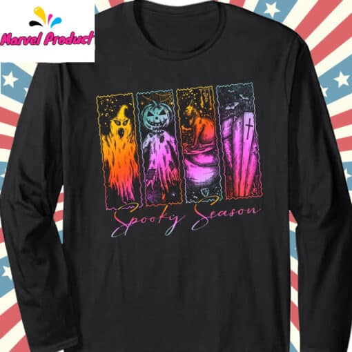 Vintage Spooky Season Shirt - Image 3
