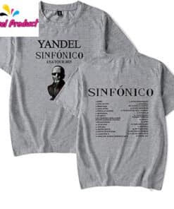 Yandel Tour 2025 Setlist Summer T Shirt 1