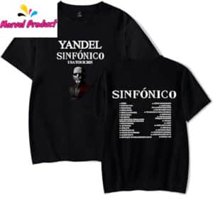 Yandel Tour 2025 Setlist Summer Shirt 12 Yandel Tour 2025 Setlist Summer T Shirt