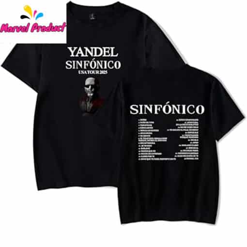 Yandel Tour 2025 Setlist Summer Shirt