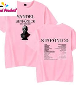 Yandel Tour 2025 Setlist Summer TShirt