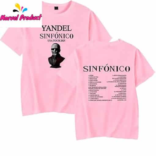 Yandel Tour 2025 Setlist Summer Shirt - Image 4